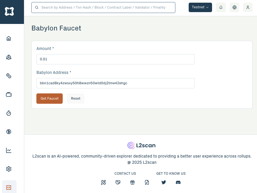 L2scan Baby Faucet