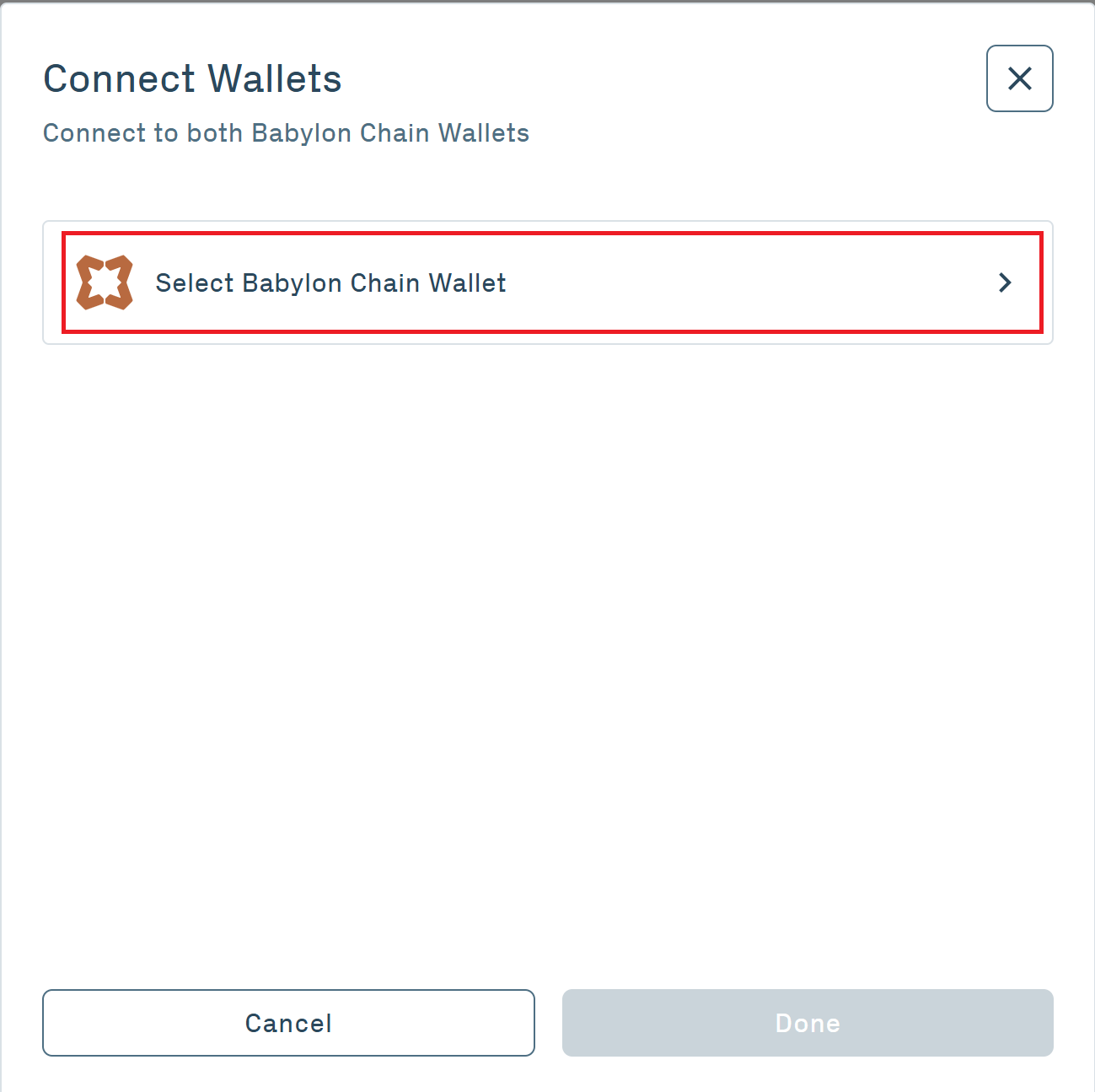 BABY Staking via Web Step 2.3