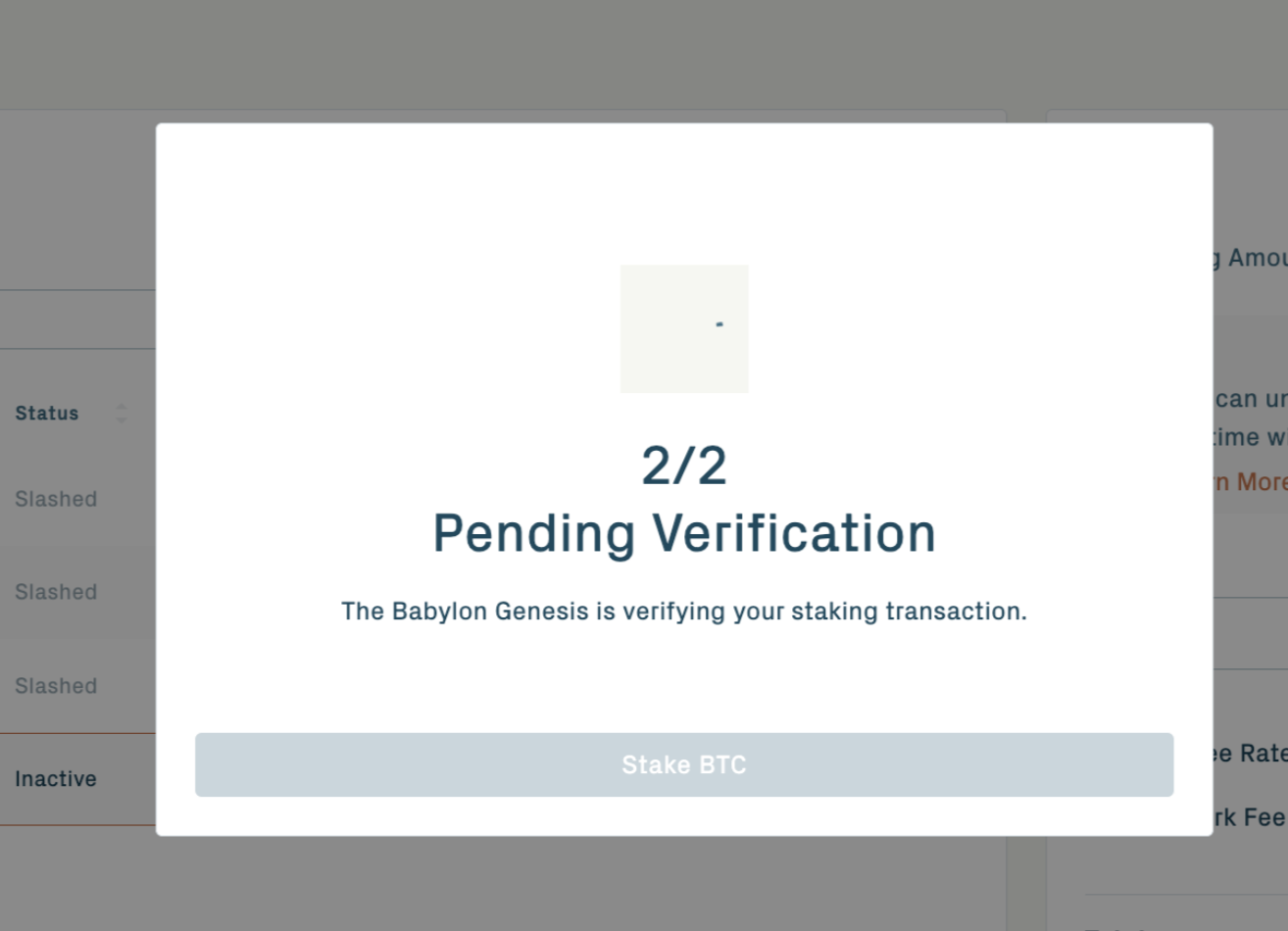 Babylon Staking Web App