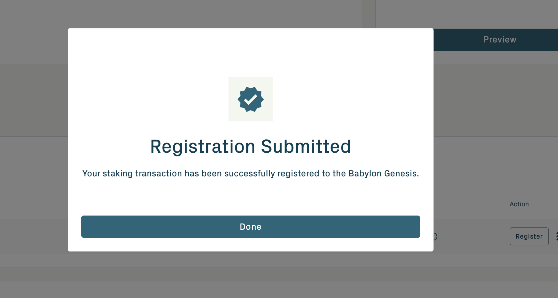 Babylon Staking Web App