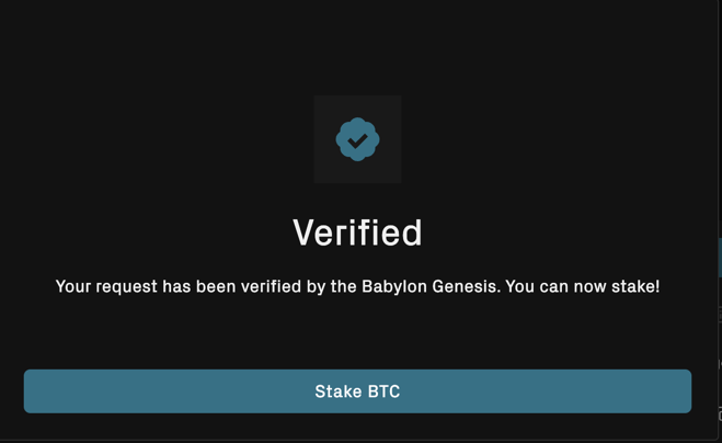 Verified Delegation